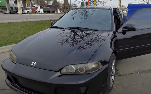 "Honda Civic". Фото: скріншот YouTube-відео.