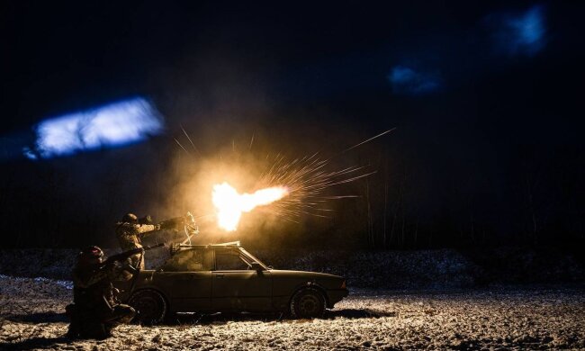 Работа ПВО Украины. Фото: Telegram