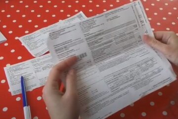 Рахунок за газ. Фото: скріншот YouTube-відео