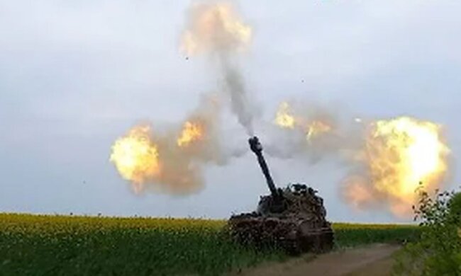 Украинская артиллерия. Фото: скриншот YouTube-видео