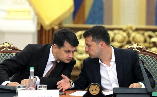 Дмитрий Разумков и Владимир Зеленский. Фото: УНИАН
