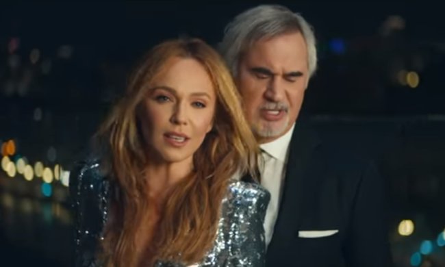 Альбина Джанабаева и Валерий Меладзе. Фото: скриншот YouTube