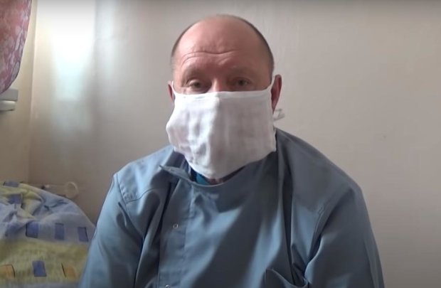 Главврач Анатолий Кияшко объявил голодовку. Фото: скрин youtube