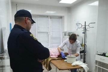 малыш Рома, больница