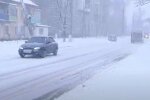 Заснеженная дорога. Фото: скриншот YouTube-видео