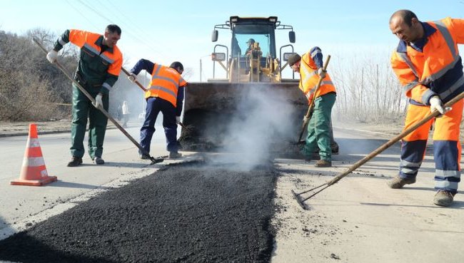 Строительство дороги. Фото: скриншот 112 канал