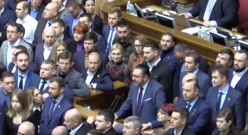 Партия Слуга народа. Фото: скриншот заседания Верховной Рады