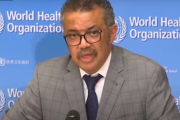 Тедрос Аданом Гебреисус. Фото: скриншот YouTube