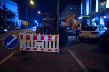 Авария теплосети в Киеве. Фото: фейсбук