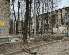 Харків після удару авіабомбами. Фото: Telegram