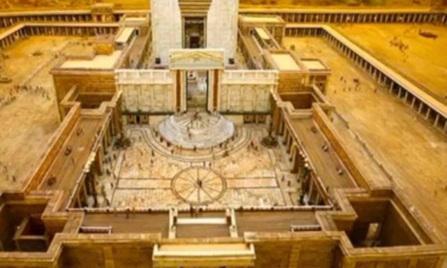 иудейский храм, скрин YouTube