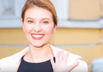 Елена Зеленская, источник: YouTube