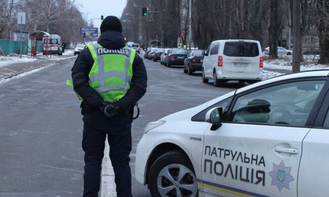 Сотрудник патрульной полиции. Фото: Патрульная полиция Украины