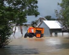 Наводнение в западной Украине. Фото: скрин youtube