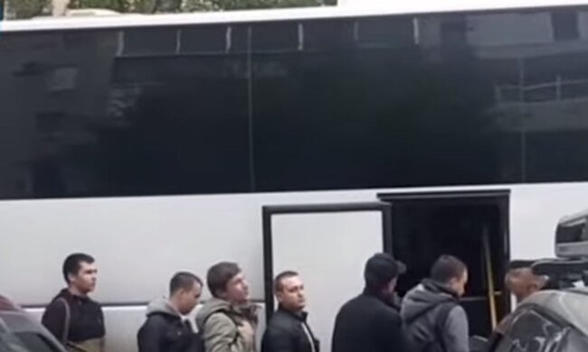 Мобилизация на рф. Фото: скриншот YouTube-видео