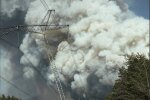 Пожежа в зоні відчуження ЧАЕС. Фото ДСНС Київщини 