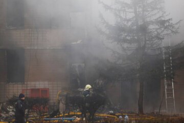 Авиакатастрофа в Броварах. Фото: Telegram