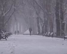 Сніг. Фото: скріншот YouTube-відео