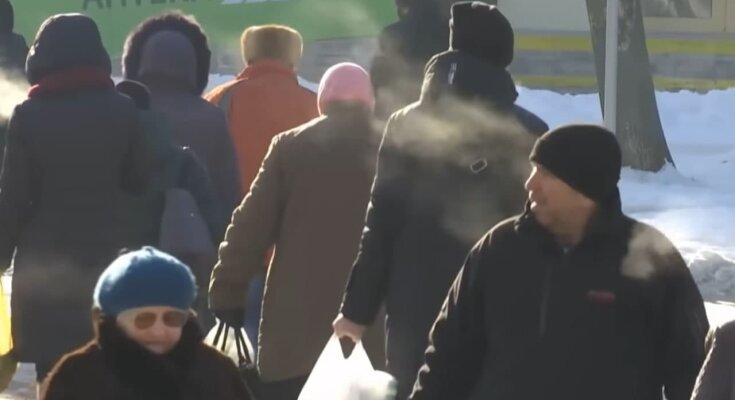 Мороз. Фото: скриншот Youtube-видео