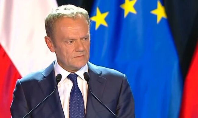 Появилось видео остановки Дональда Туска за превышение скорости в Польше