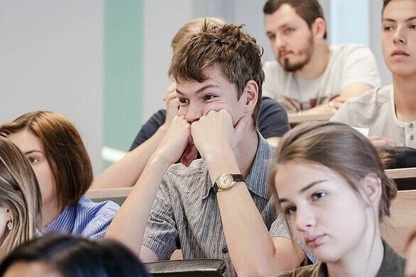 Студенты. Фото: скриншот Telegram