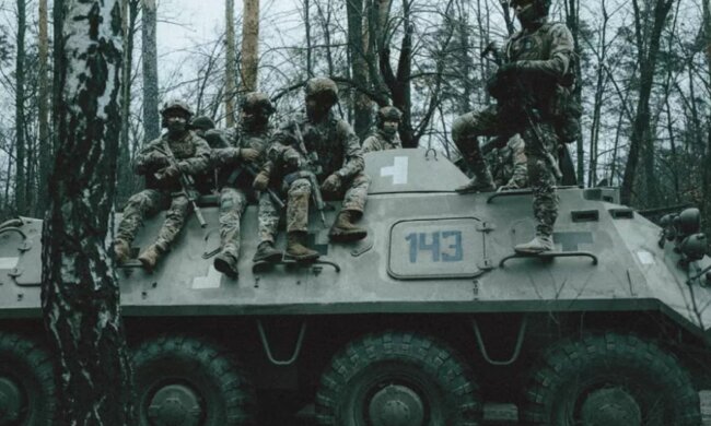 Украинские воины. Фото: сайт "Гвардії наступу"