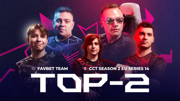 Украинцы FAVBET Team заняли второе место на CCT Season 2 Series 14