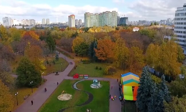 Осень. Фото: скриншот Youtube