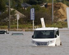 Наводнение в Японии/ фото АР