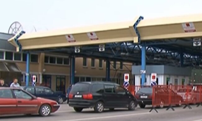 Таможня Беларусь-Польша. Фото: скрин youtube