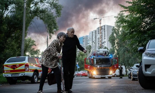 Киев частично разрушен, проезд по городу перекрыт - сколько было прилетов