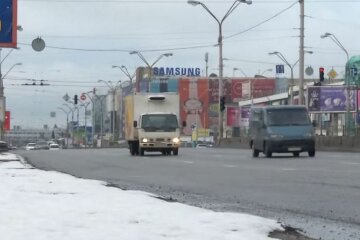 Киев. Дороги. Фото: скриншот Youtube