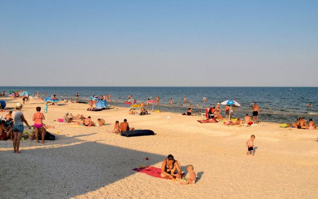 Пляжников на Азовском море загрызают морские блохи, люди мучаются. Фото