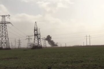 Вибух. Фото: скріншот YouTube-відео