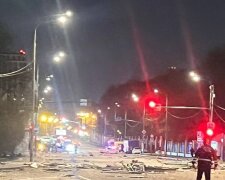 Нічна атака на москву, вибухи пролунали біля кремля. Фото: ТГ