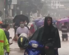 На Филиппинах мощное наводнение. Фото: скриншот Youtube-видео