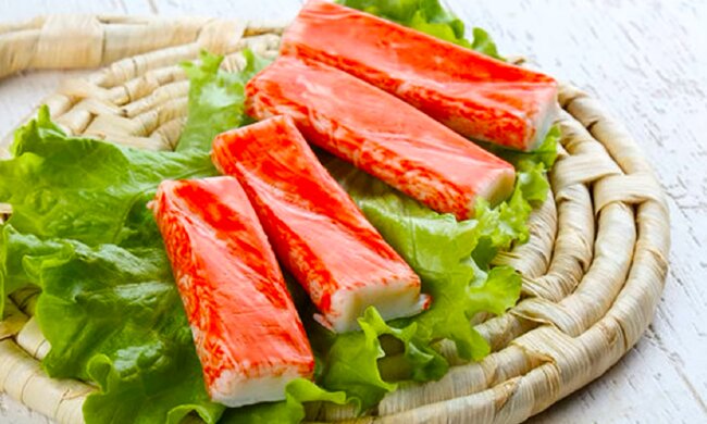 Крабовые палочки. Фото: YouTube