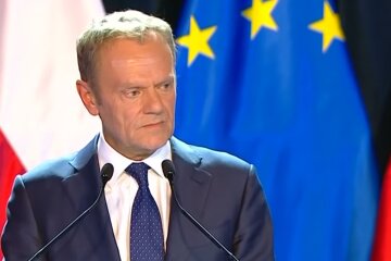 Появилось видео остановки Дональда Туска за превышение скорости в Польше