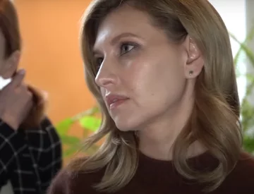 Елена Зеленская. Фото: YouTube, скрин