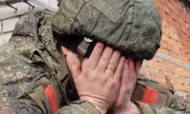 Пленный солдат рф. Фото: скриншот YouTube-видео