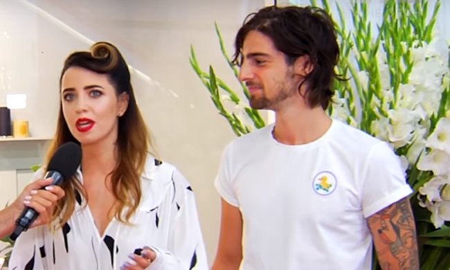 Надя Дорофеева и Владимир Дантес. Фото: "Світське життя"