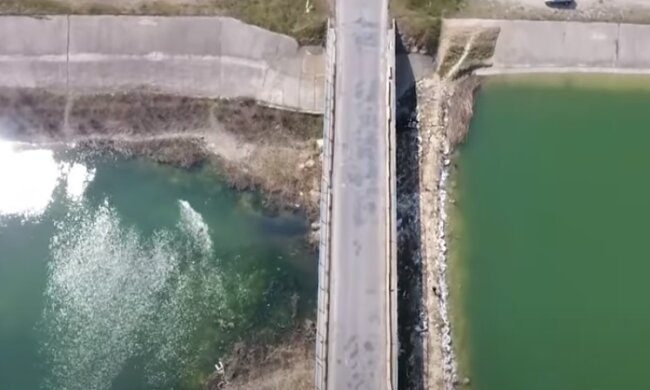Водохранилища в Украине. Фото: YouTube, скрин