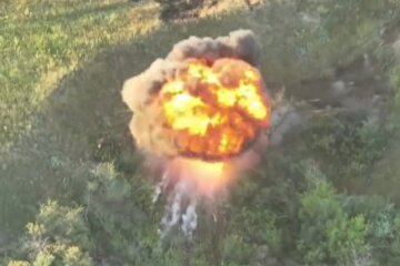Вибух. Фото: скріншот YouTube-відео