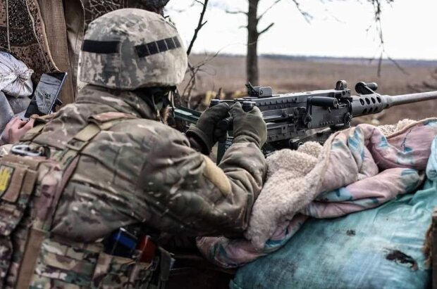 Украинский военный. Фото: Facebook Генштаб