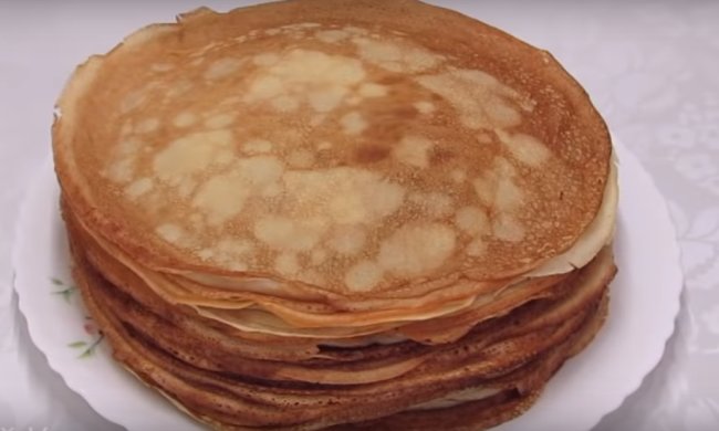 Блины, фото - Вкусный уголок