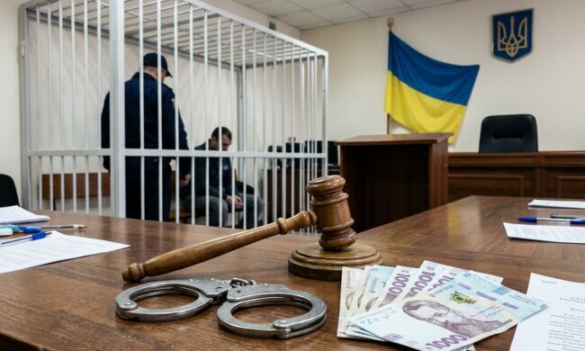 суд, застава, корупція, поліція, арешт, порноофіси, гривні, наручники