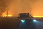 Пожары в Луганской области. Фото: скриншот Youtube