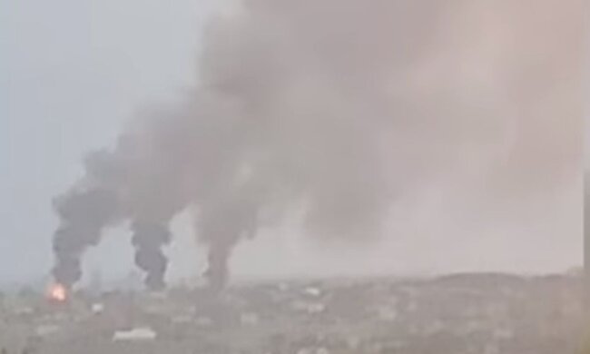 Взрыв. Фото: скриншот YouTube-видео