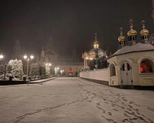 Снег в Украине. Фото: Telegram
