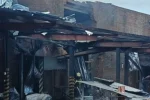 Зруйнований хаб Нової пошти в Сумах після атаки дронів 17 червня 2026
